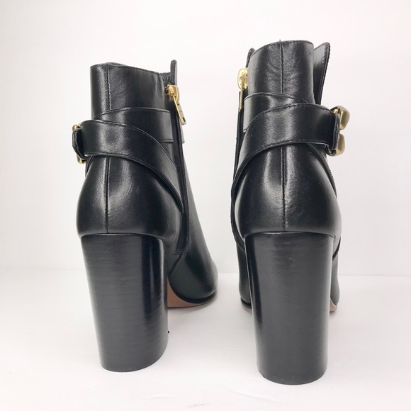 NWOB Coach Delaney Signature Buckle Heel Bootie - Picture 12 of 15